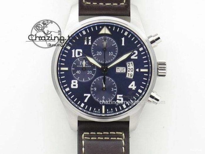 MIROTIME 0410 Mark XVII Le Petit Prince MK Maker 1:1 Best Edition SS Blue Dial A2892 On Brown Leather Strap GoodFit 7379